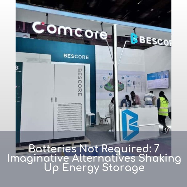 Batteries Not Required: 7 Imaginative Alternatives Shaking Up Energy Storage